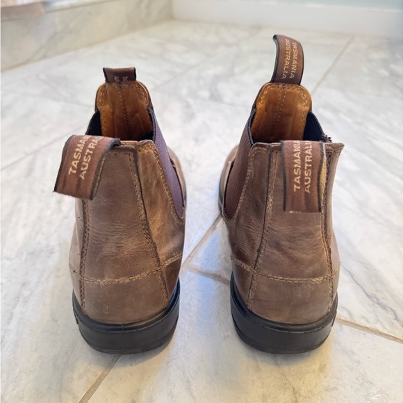 Blundstone Men's Rustic Brown Chelsea Boots - Picture 3 of 8